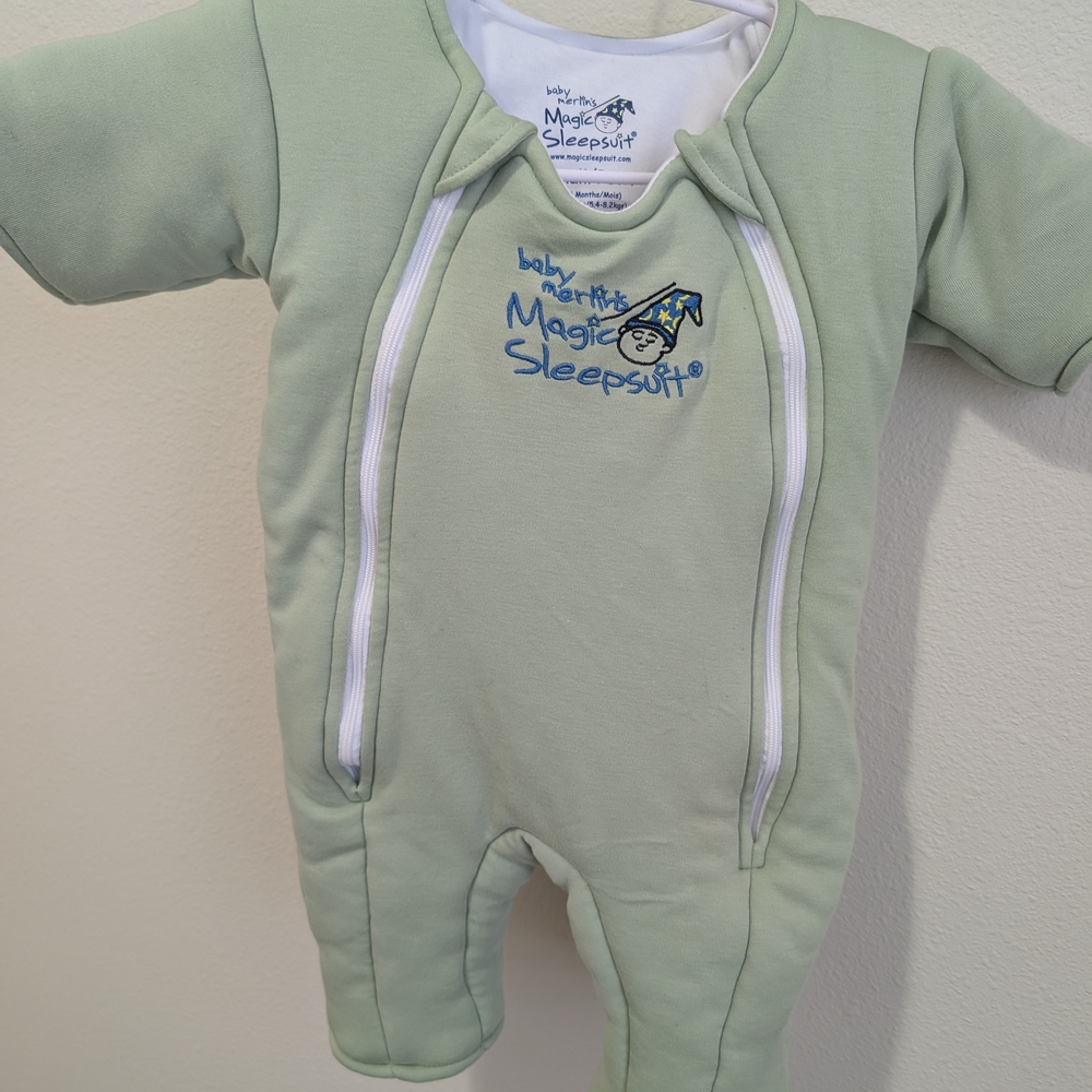 Light Green Magic Merlin Sleepsuit